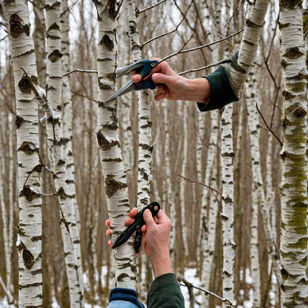 Przycinanie brzozy: Jaki jest najlepszy termin?