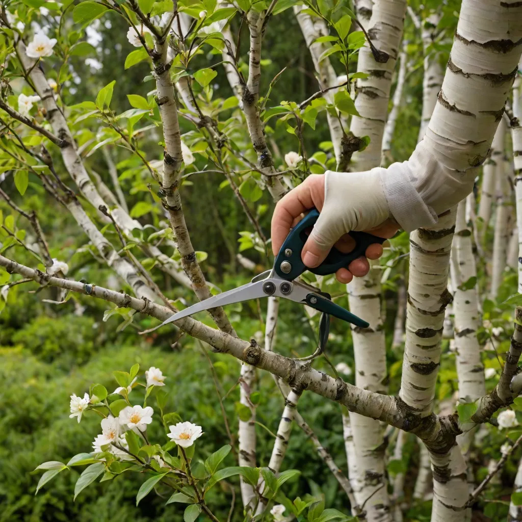 Kiedy ciąć brzozę? Idealny czas na przycinanie.