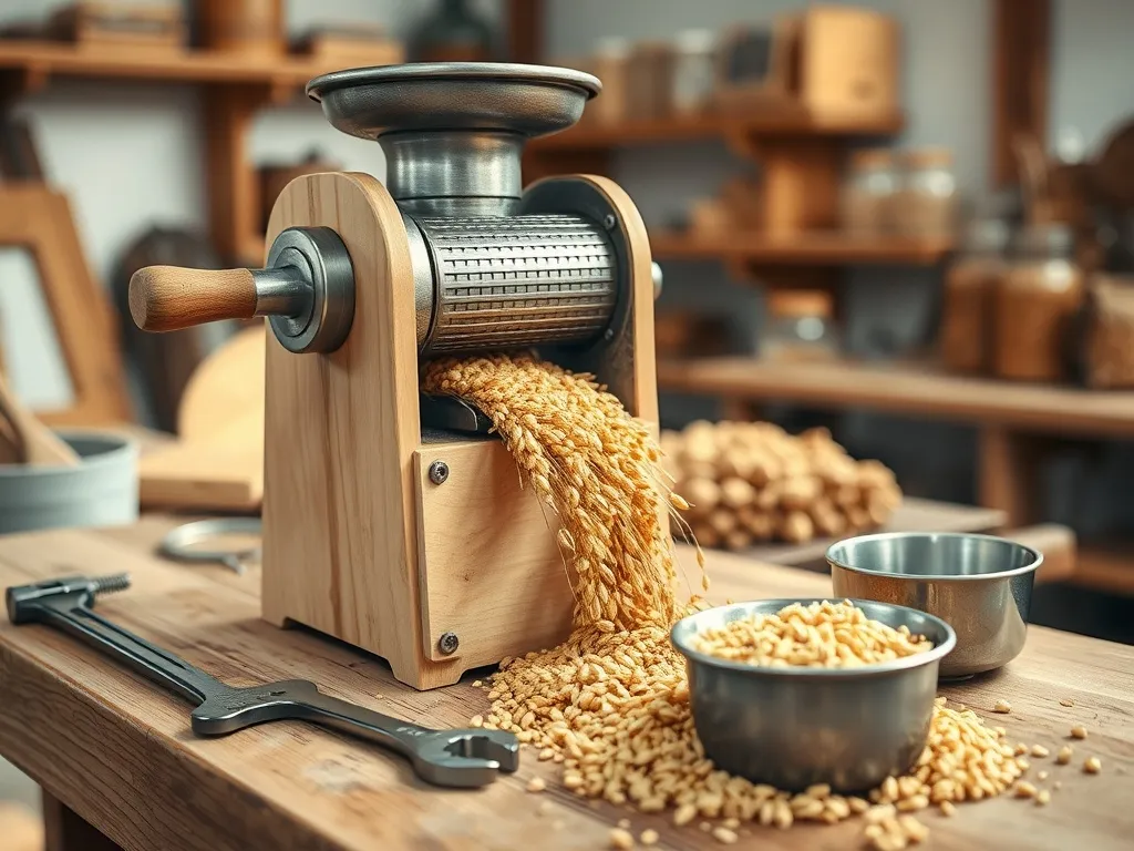 Jak zrobić gniotownik do zboża? Prosty poradnik krok po kroku